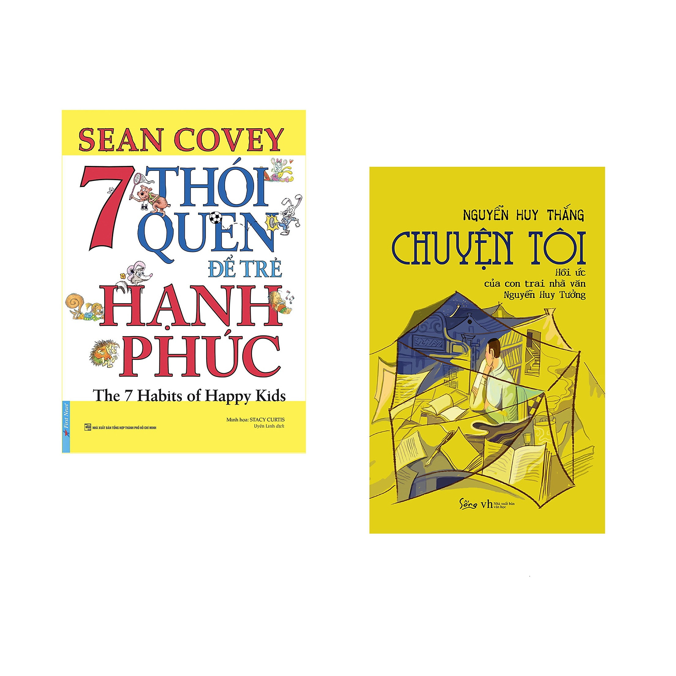 Combo 2 cuốn sách: 7 Thói Quen Để Trẻ Hạnh Phúc + Chuyện Tôi