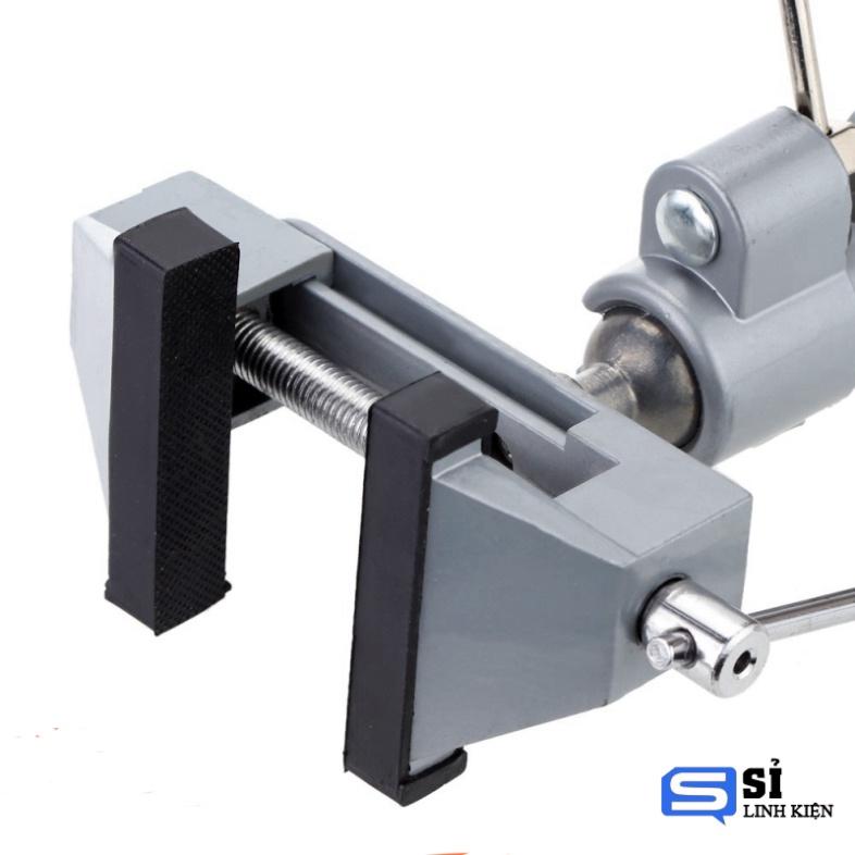 Ê tô kẹp bàn có mâm xoay 360 đ̣ộ