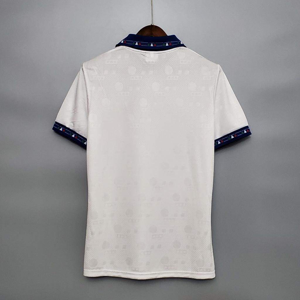 Áo Bóng Đá Retro Tuyển Ý 1994 - Sân Khách bản cao cấp vải Cotton Polyester