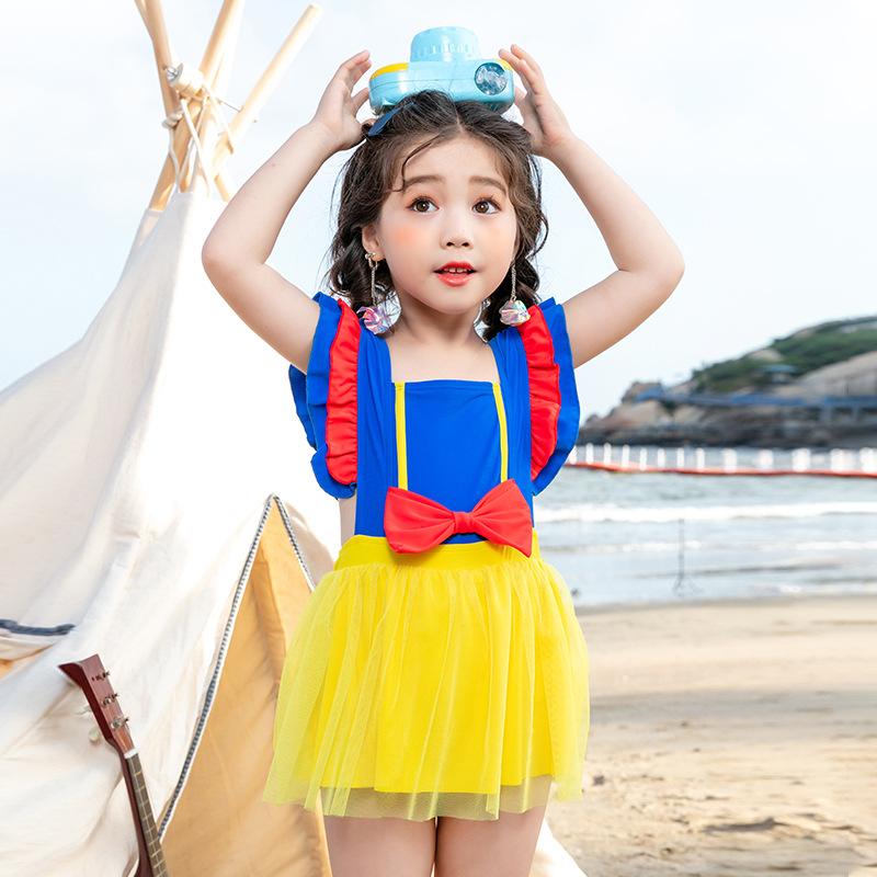 Trẻ Em Áo Tắm Bé Gái Áo Bơi Trẻ Em Cho Bikini Rashguard Bé Trẻ Em Hợp Nhất Rashgard 2021 Bé Gái Một Mảnh Công Chúa