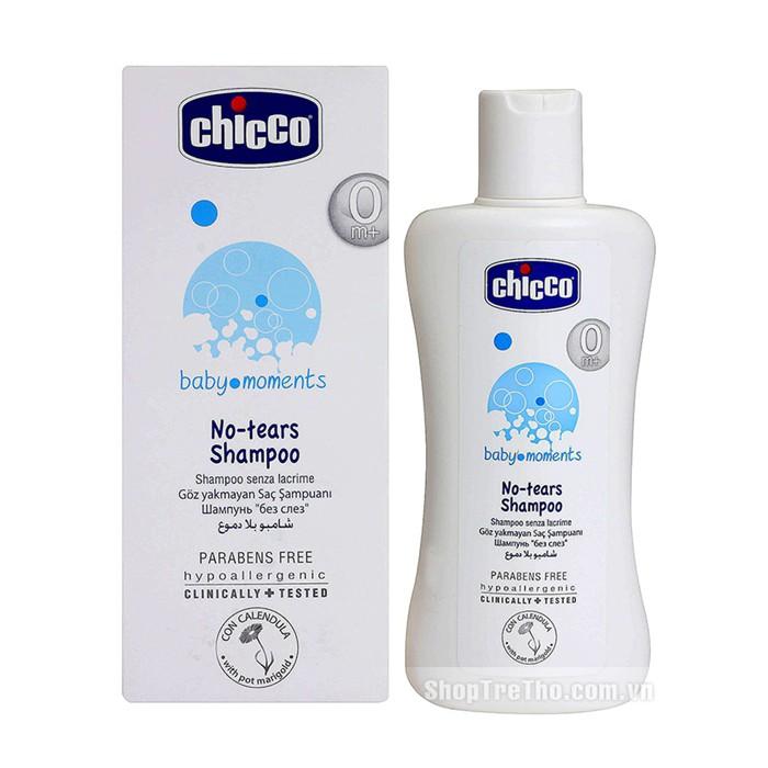 Sữa tắm gội chiết xuất Hoa cúc 0M+ Chicco cho bé 200ml