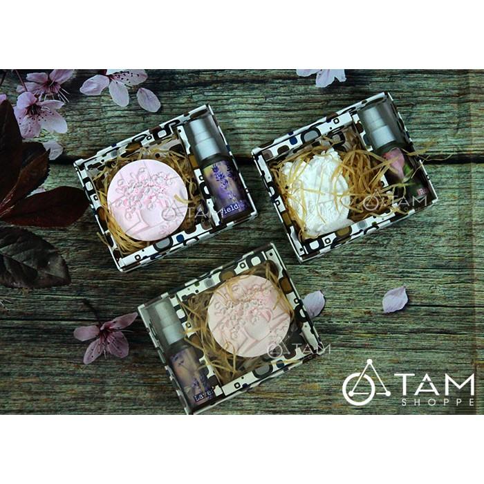 Combo Miếng thạch cao tỏa hương tinh dầu + chai tinh dầu xịt 30ml