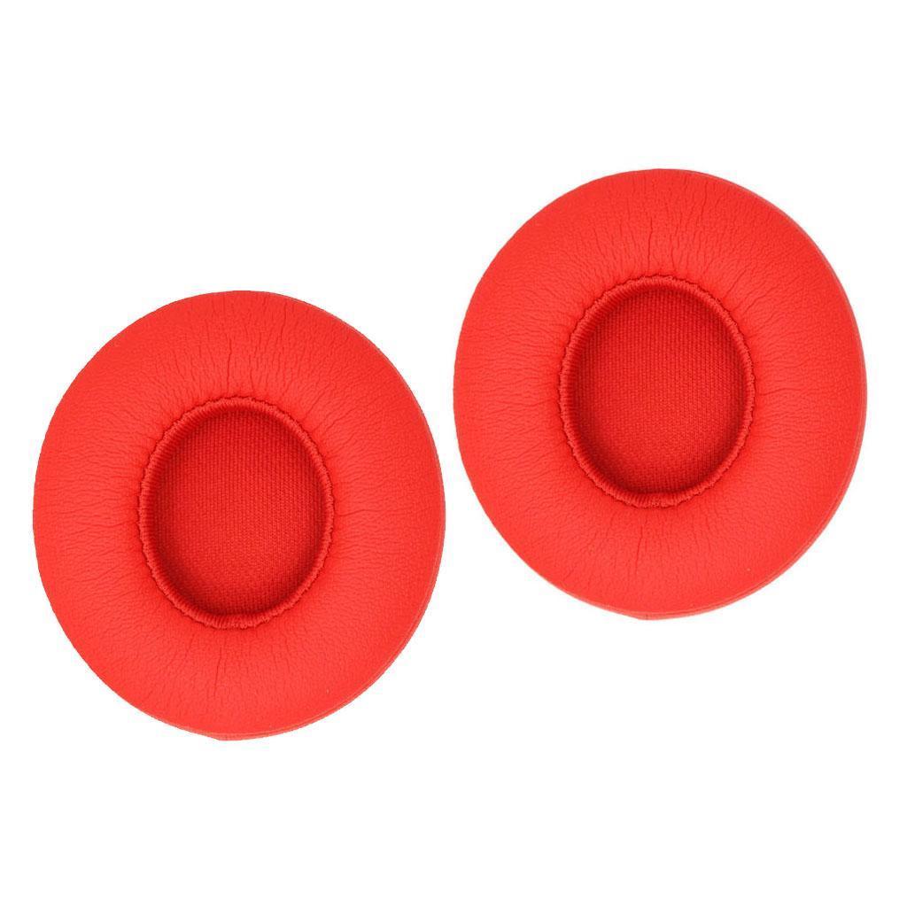 Premium Earpads Ear Tips Cushion Replacement Repair For Beats Solo Wireless 2.0 Headphone Orange