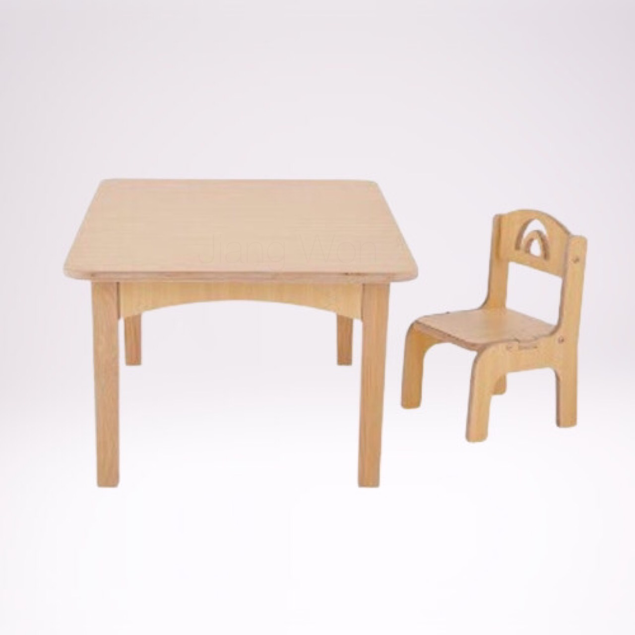 Bàn Gỗ Cho Trẻ Em, Bàn Montessori Gỗ Plywood An Toàn Cho Bé Phù Hợp Cho Các Bé 0-3 tuổi, 3-6 tuổi