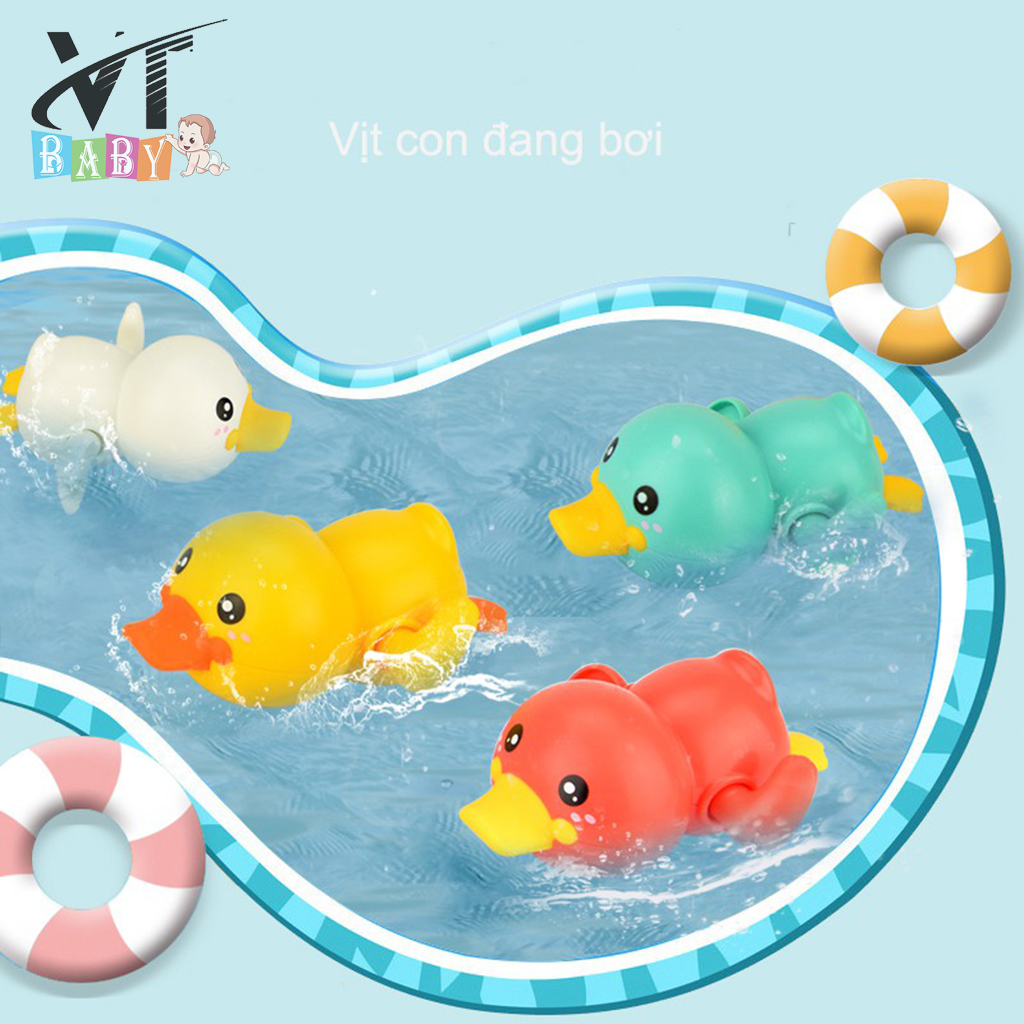 Vịt Bơi Nước Thả Nhà Tắm cao Cấp Cho Bé