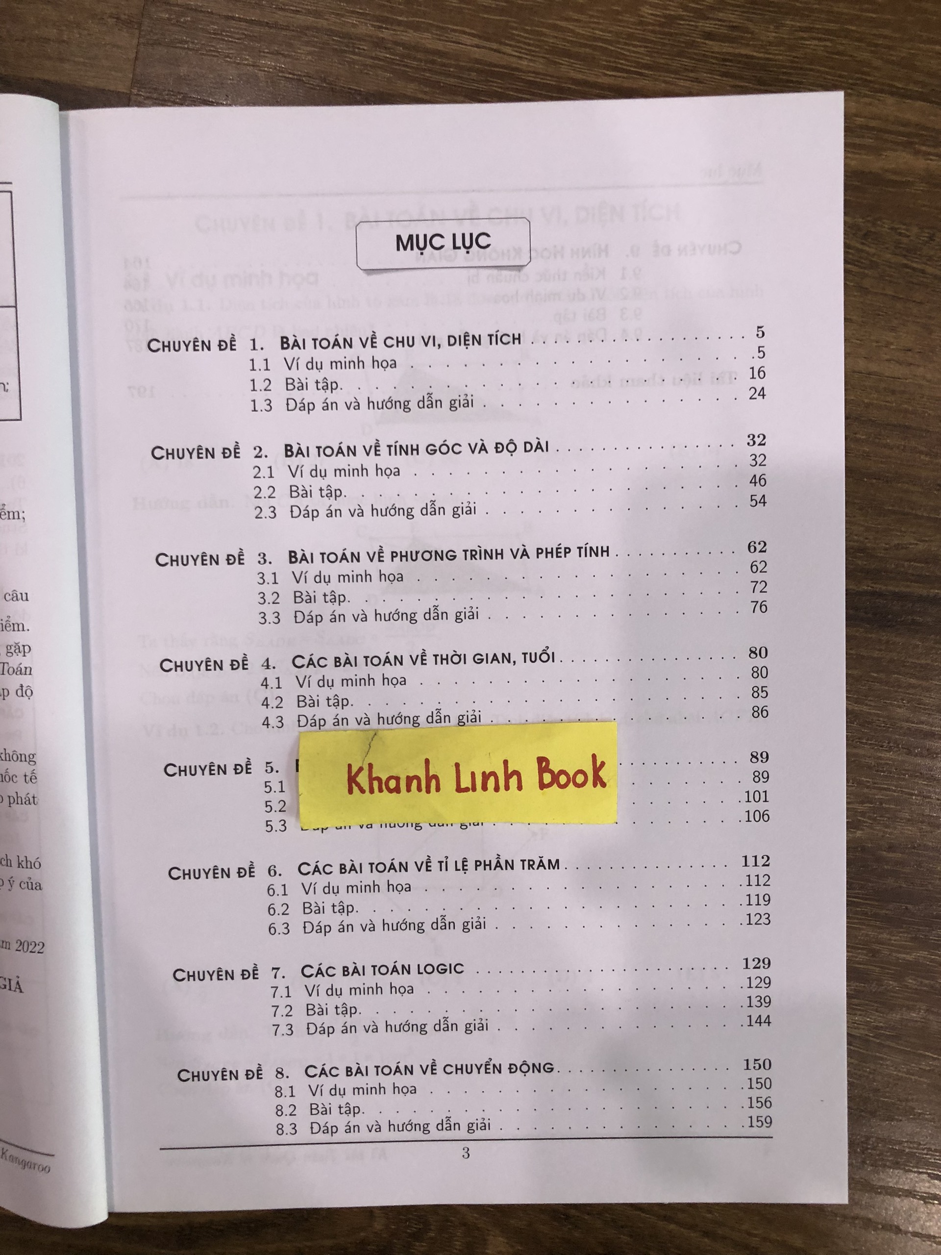 Sách - Kì Thi Toán Quốc Tế Kangaroo - Các chuyên đề chọn lọc - Cấp độ 4