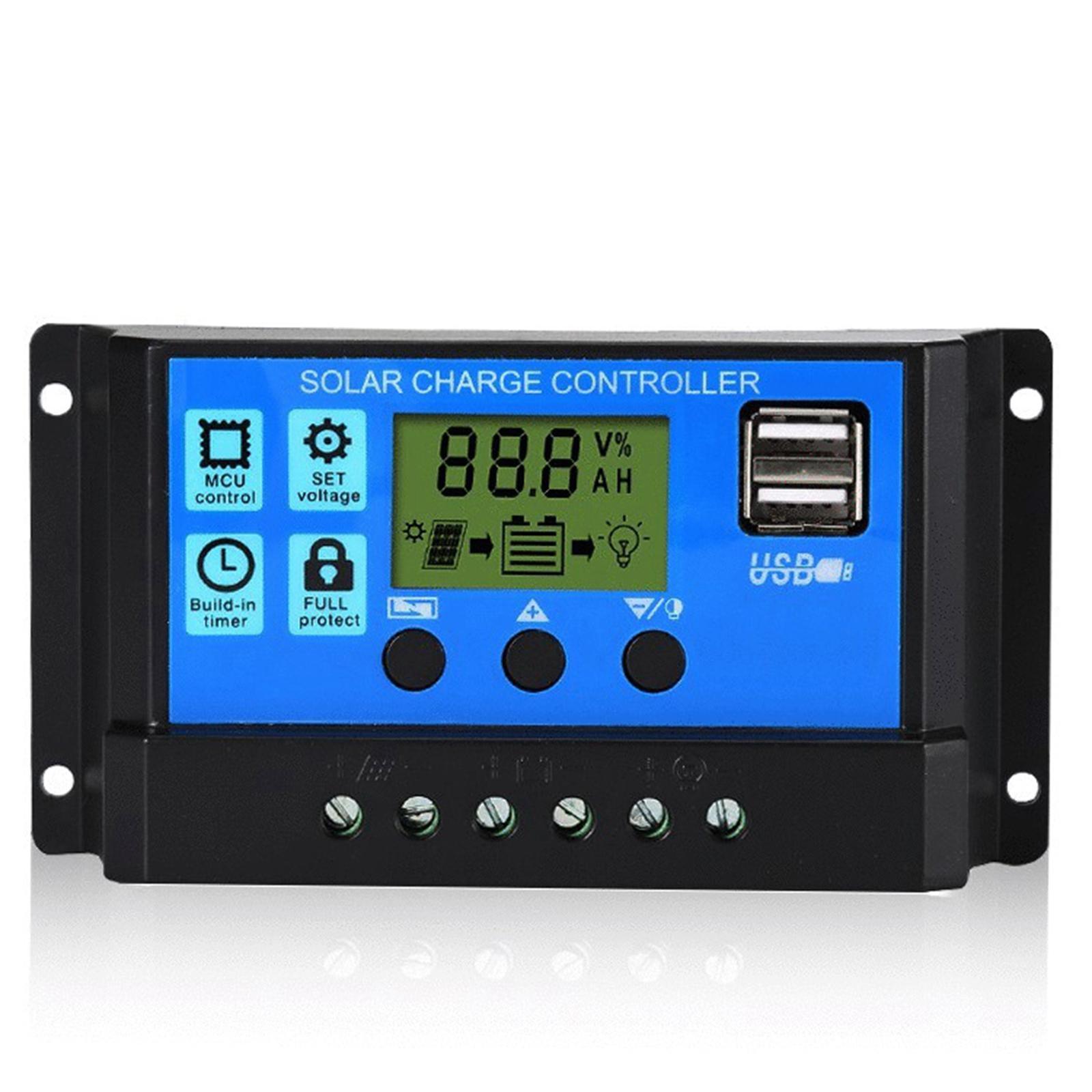 12V/24V Battery Regulator Dual USB Port 10A