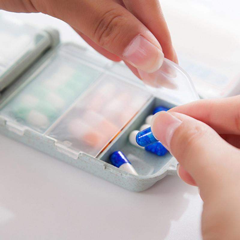 1 Hộp Đựng Thuốc Nhiều Ngăn Thân Thiện Với Môi Trường