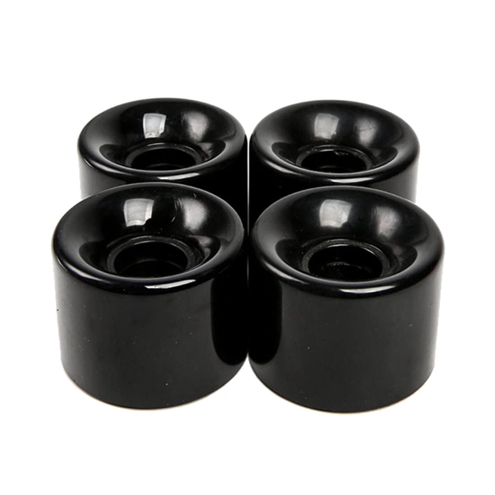 Skateboard Wheels with Bearings 60mm Wheels Set of 4