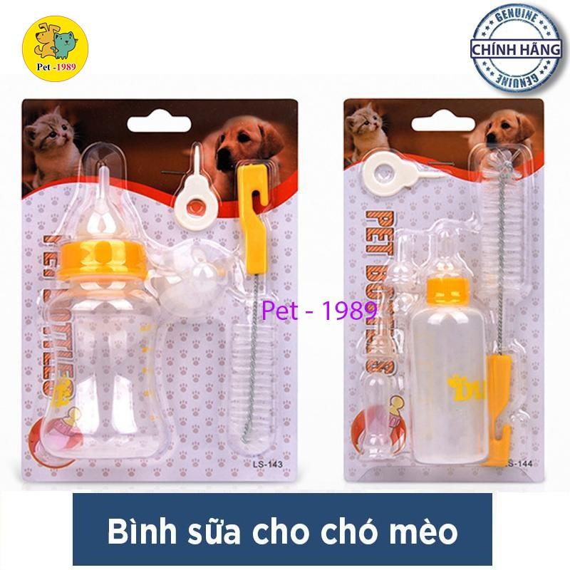 Bình Ti Bình Sữa Chó Mèo Sơ Sinh 60ml – 150ml