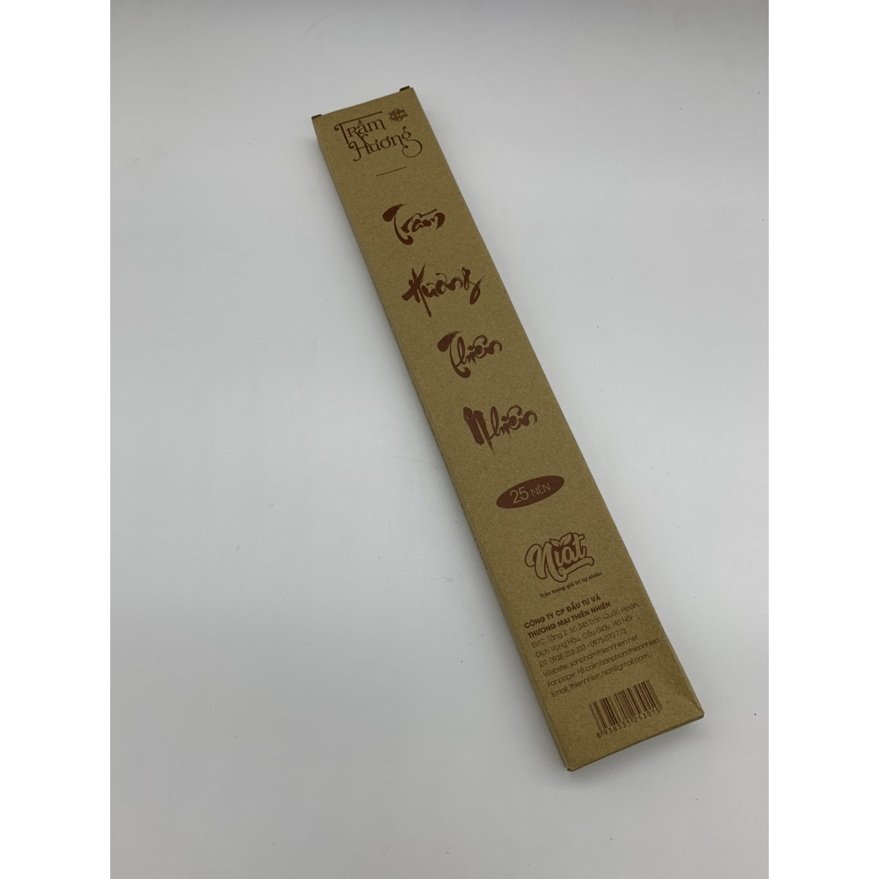 1 Hộp Nhang Trầm Hương Thiên Nhiên 25 Cây Không hóa Chất