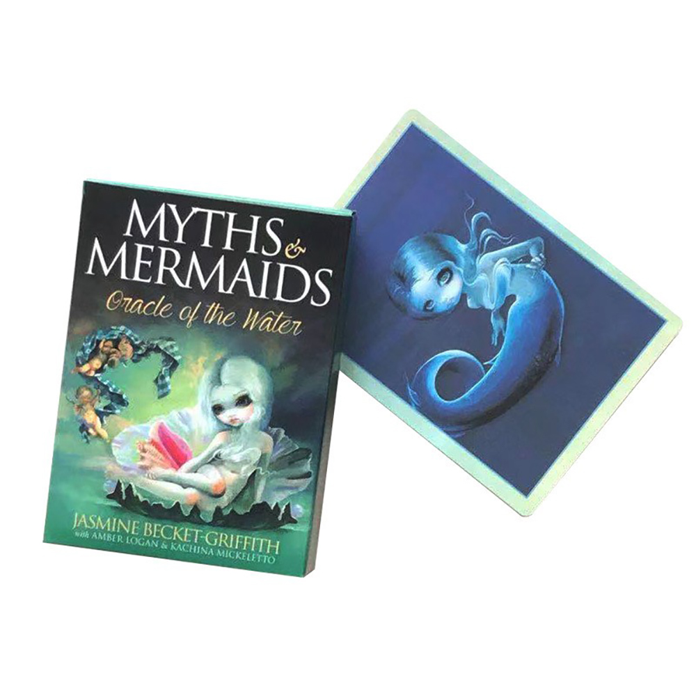 Bộ bài Myths Mermaids Oracle Of Water Tặng Đá Thanh Tẩy