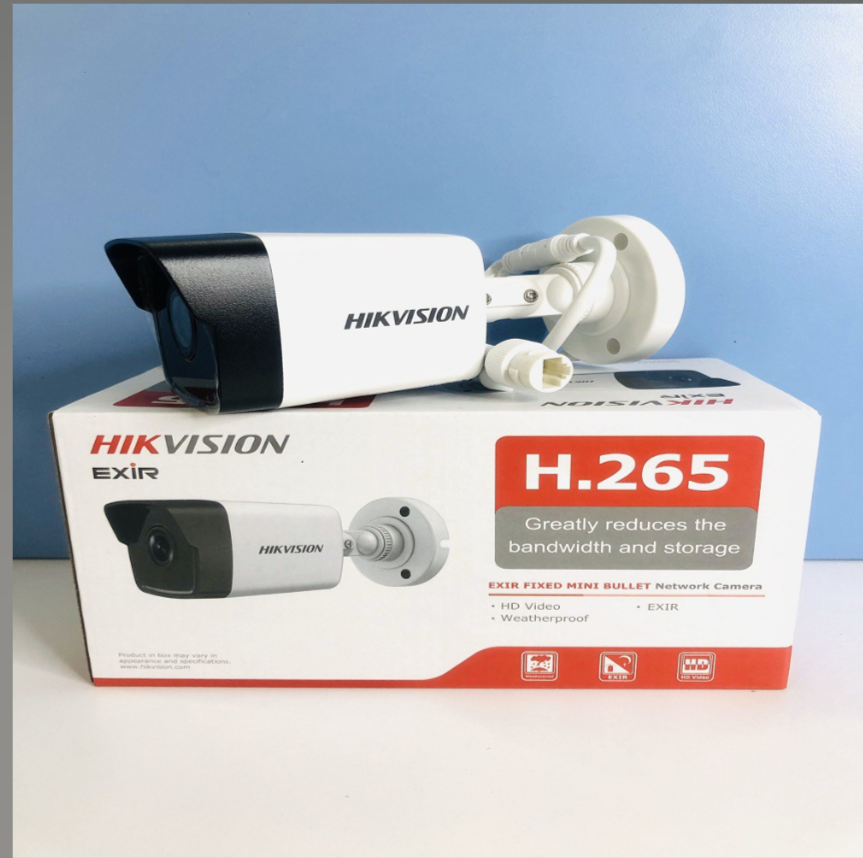 Camera Ngoài Trời Hikvision IP 4 Megapixel DS-2CD1043G0-IUF-hàng chính hãng