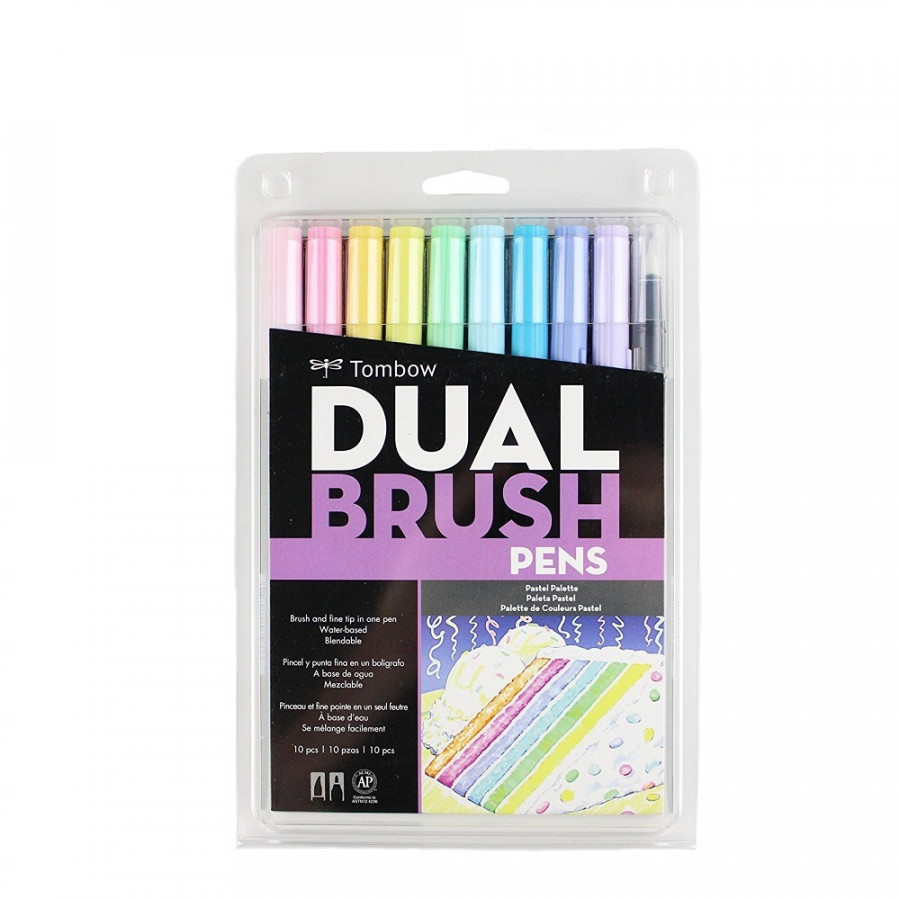 Set 10 bút Tombow ABT Dual Brush