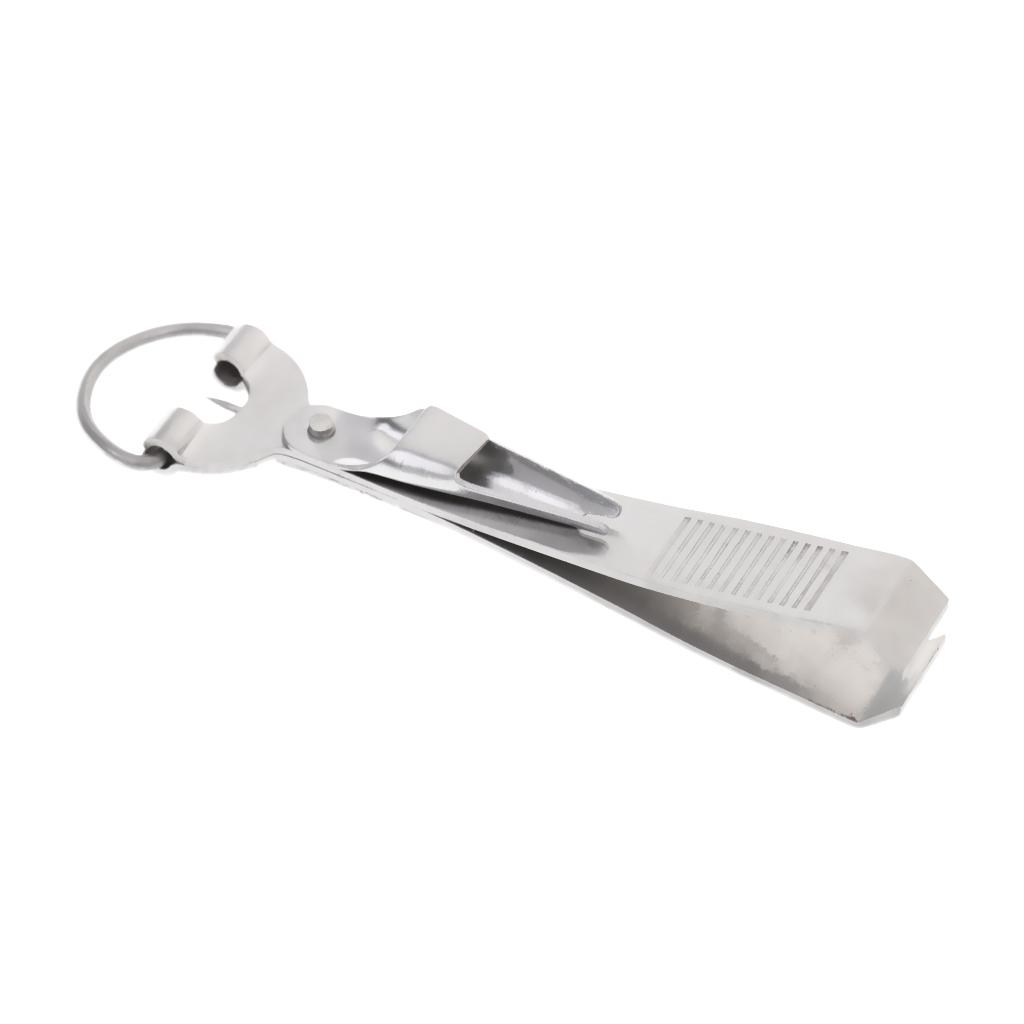 4 in 1 Fly Fishing Line Clipper Line Nippers Cutter Eye Cleaner Knot-tying