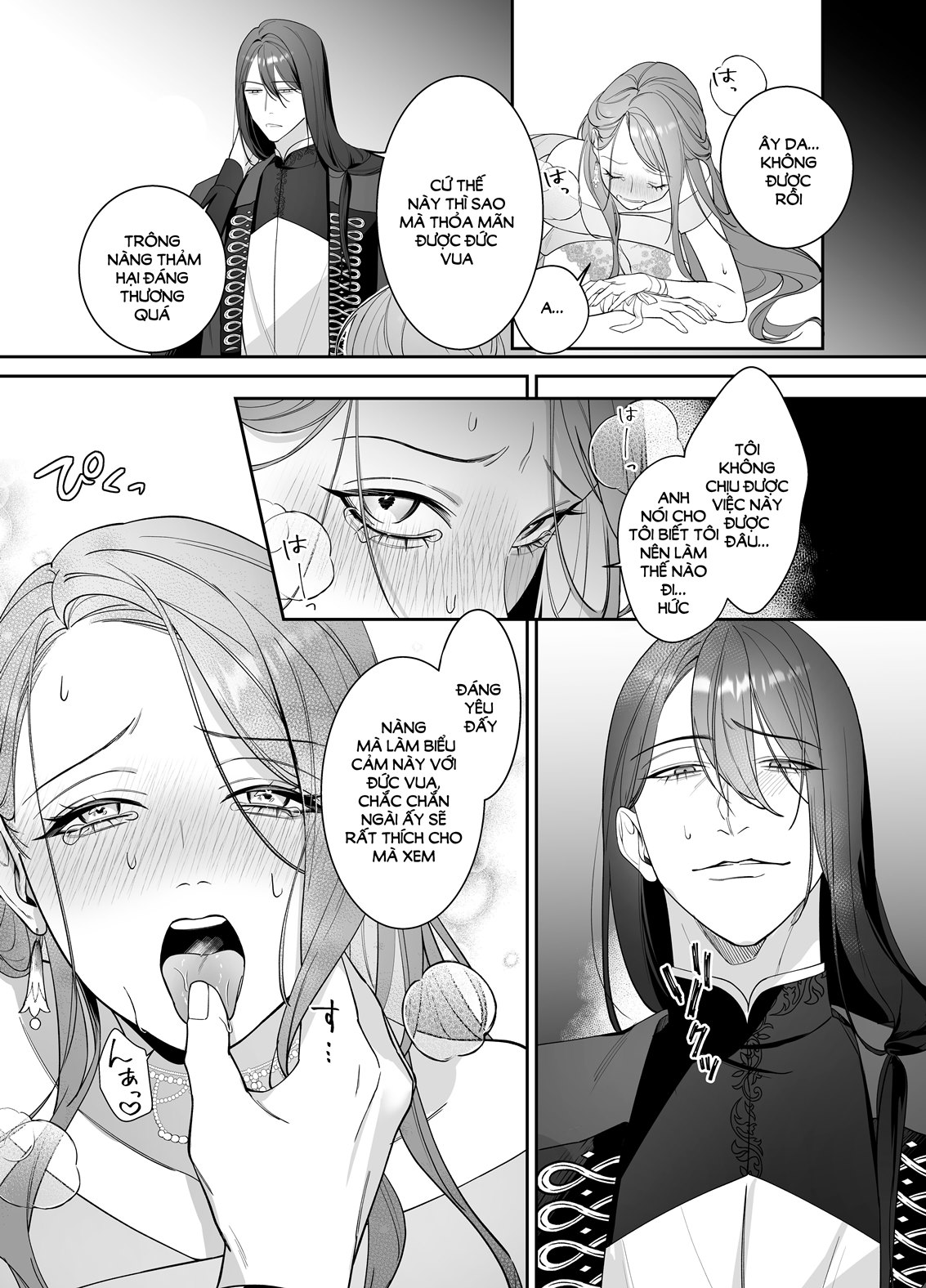 [21+] người hướng dẫn làm tình và cô dâu của vương tử chapter 6 5