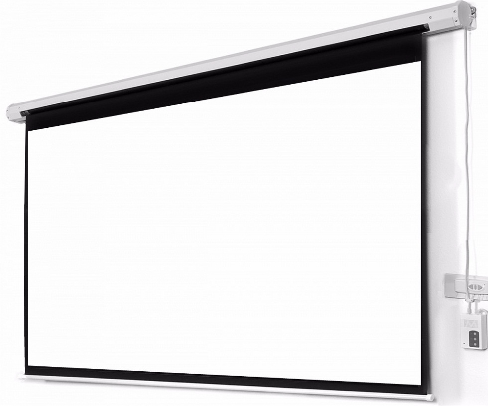 MÀN CHIẾU ĐIỆN TREO TƯỜNG TỰ ĐỘNG CÓ REMOTE 120 INCH - 2,13MX2,13M - P84ES HÀNG NHẬP KHẨU