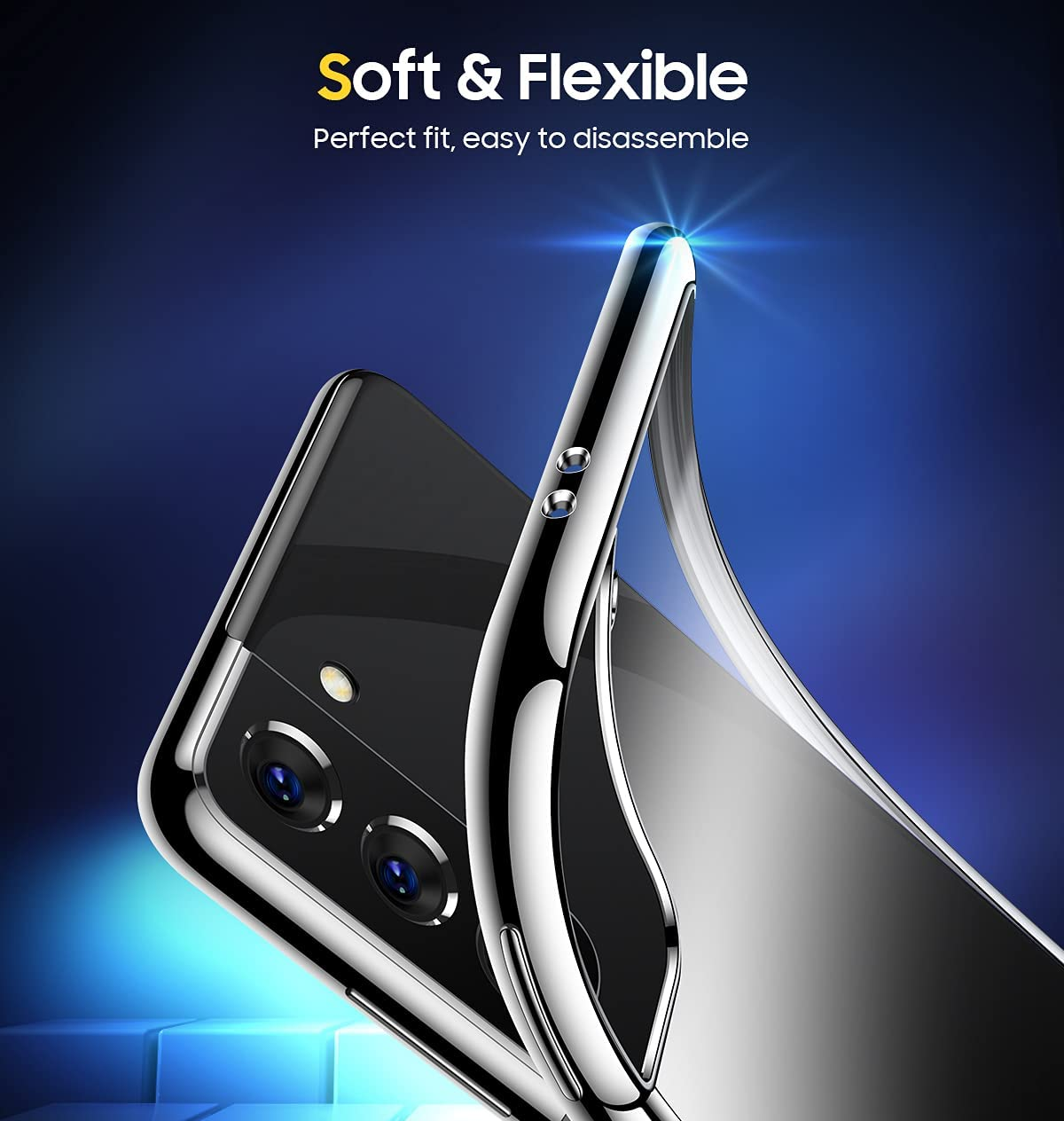 Ốp lưng silicon dẻo cho Samsung Galaxy S21 FE hiệu Ultra Thin mỏng 0.6mm độ trong tuyệt đối chống trầy xước - Hàng nhập khẩu