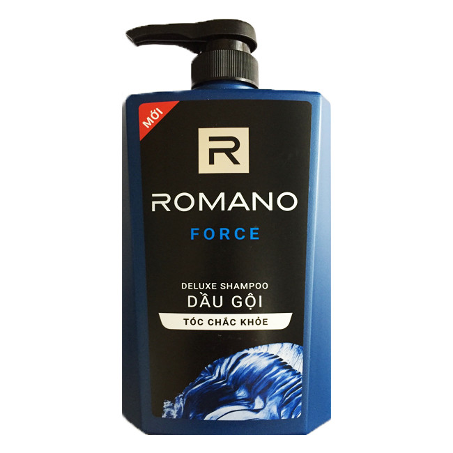 Combo Dầu gội Romano Force 650ml+Lăn khử mùi Romano Force 50ml