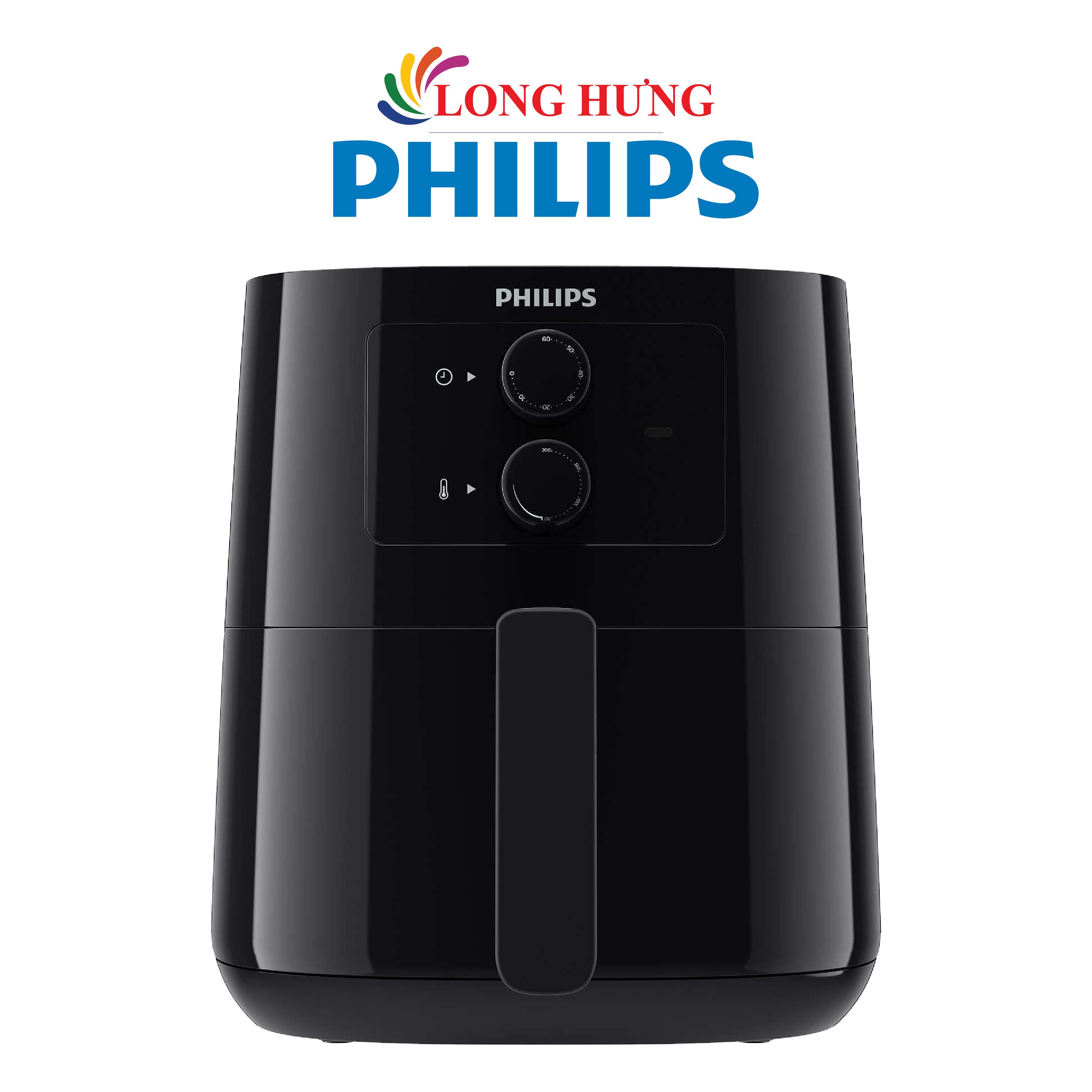 Nồi chiên không dầu điều khiển cơ Philips 4.1 lít HD9200/90 - Hàng chính hãng
