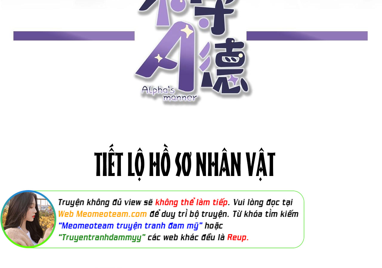 Không giữ đức hạnh Alpha chapter 0