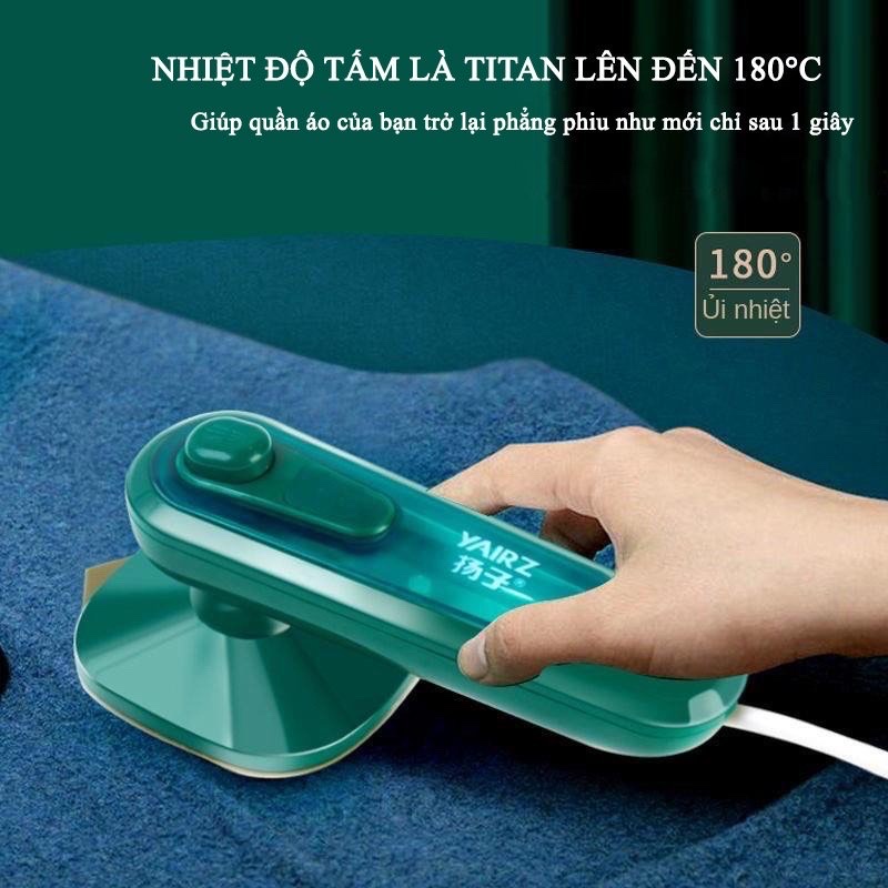 Sản phẩm phụ kiện giặt ủi -Bàn ủi hơi nước cầm tay mini   đa năng ,có thể ủi khô và nước nhỏ gọn mang theo du lịch giã ngoại