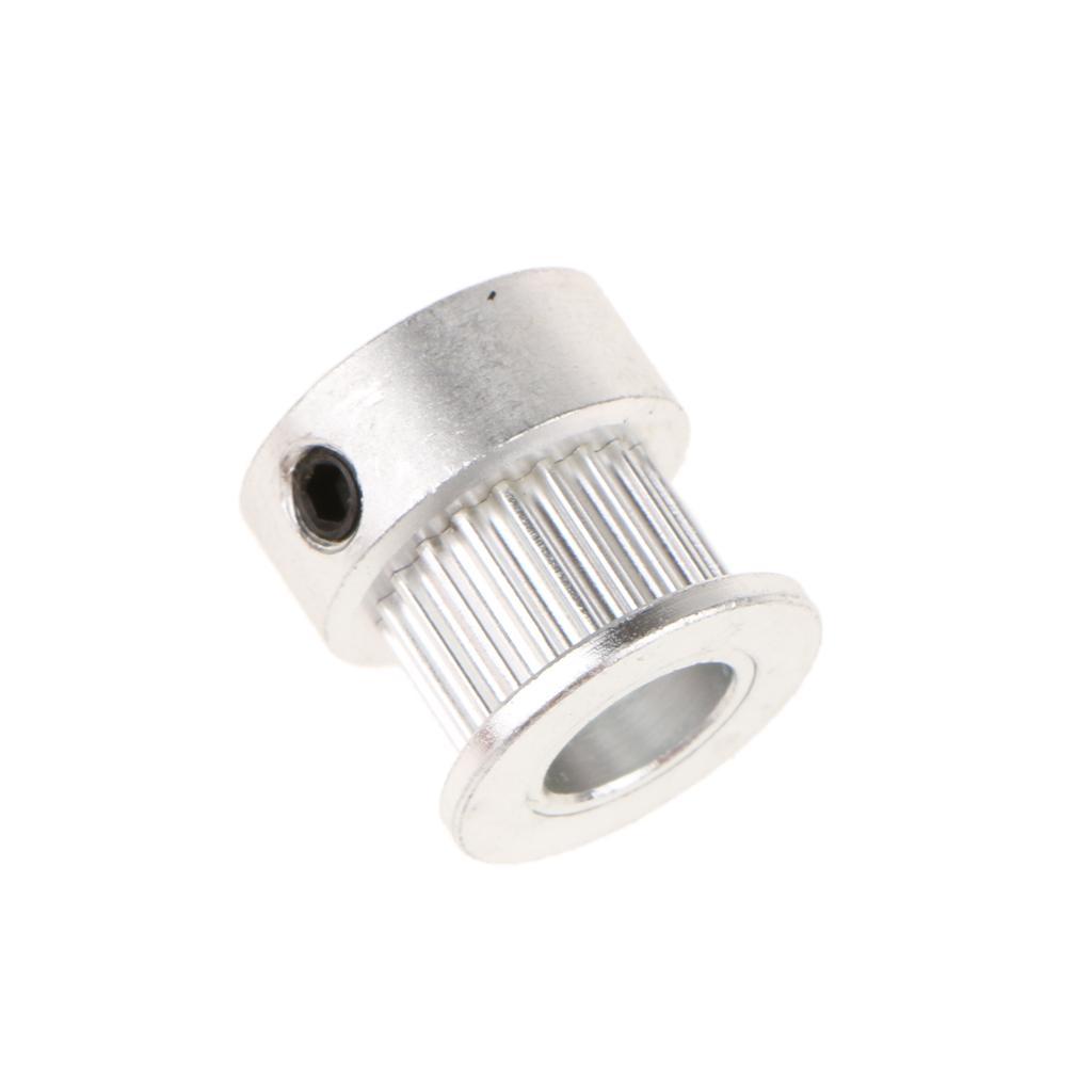 GT2 20T Aluminum Timing Belt Pulley for 3D Printer 8mm Bore