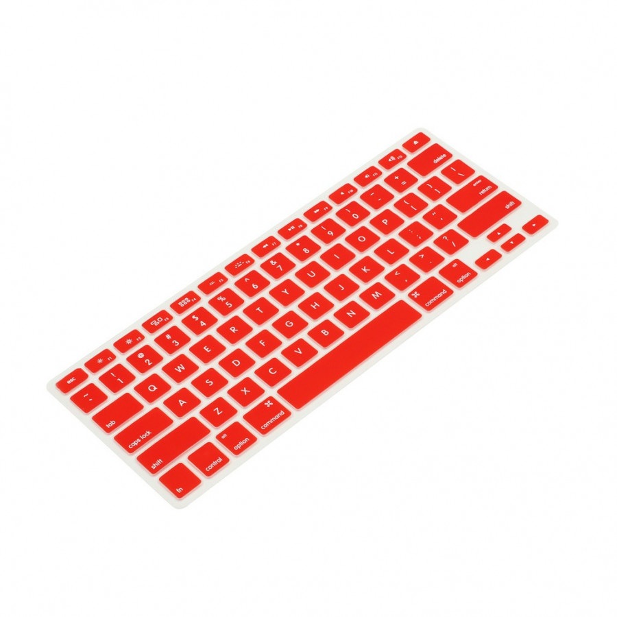 Miếng lót bàn phím in chữ Silicon skin keyboard Macbook Air 11 có thể rửa - Hàng Chính Hãng