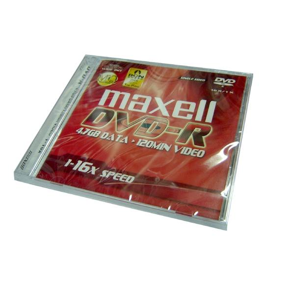 Đĩa DVD Trắng Maxell 4.7GB (Đĩa Kèm Hộp nhựa)