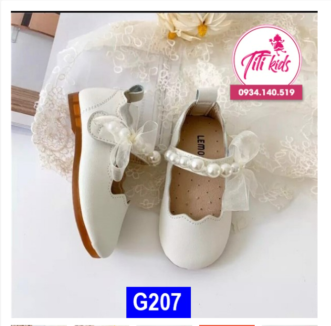 Giày Dự Tiệc Cho Bé Gái Titikids G207