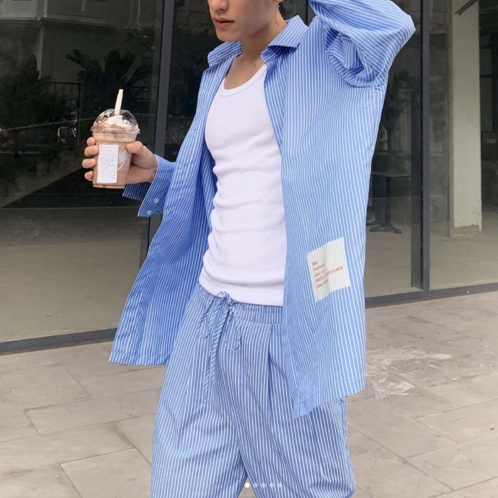 Đồ nguyên bộ quần dài kẻ sọc STRIPIE PYJAMA