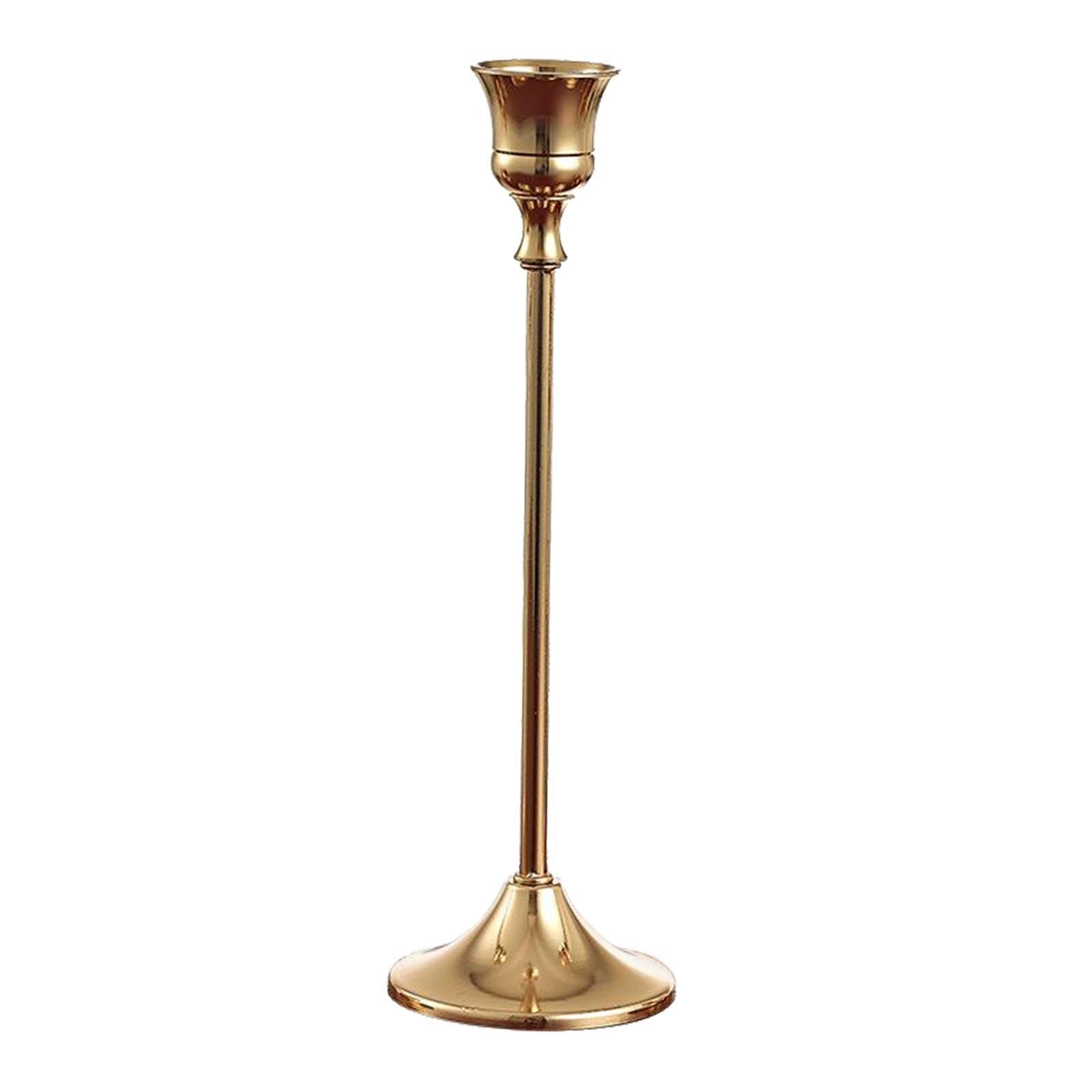 Metal Candle Stick Holders Stand for Wedding Party Home Office Decor S