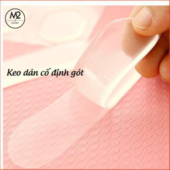 Miếng lót giày silicon chống trầy gót sau và chống tuột gót - lót gót giày silicon giá sỉ - C01TS-C8