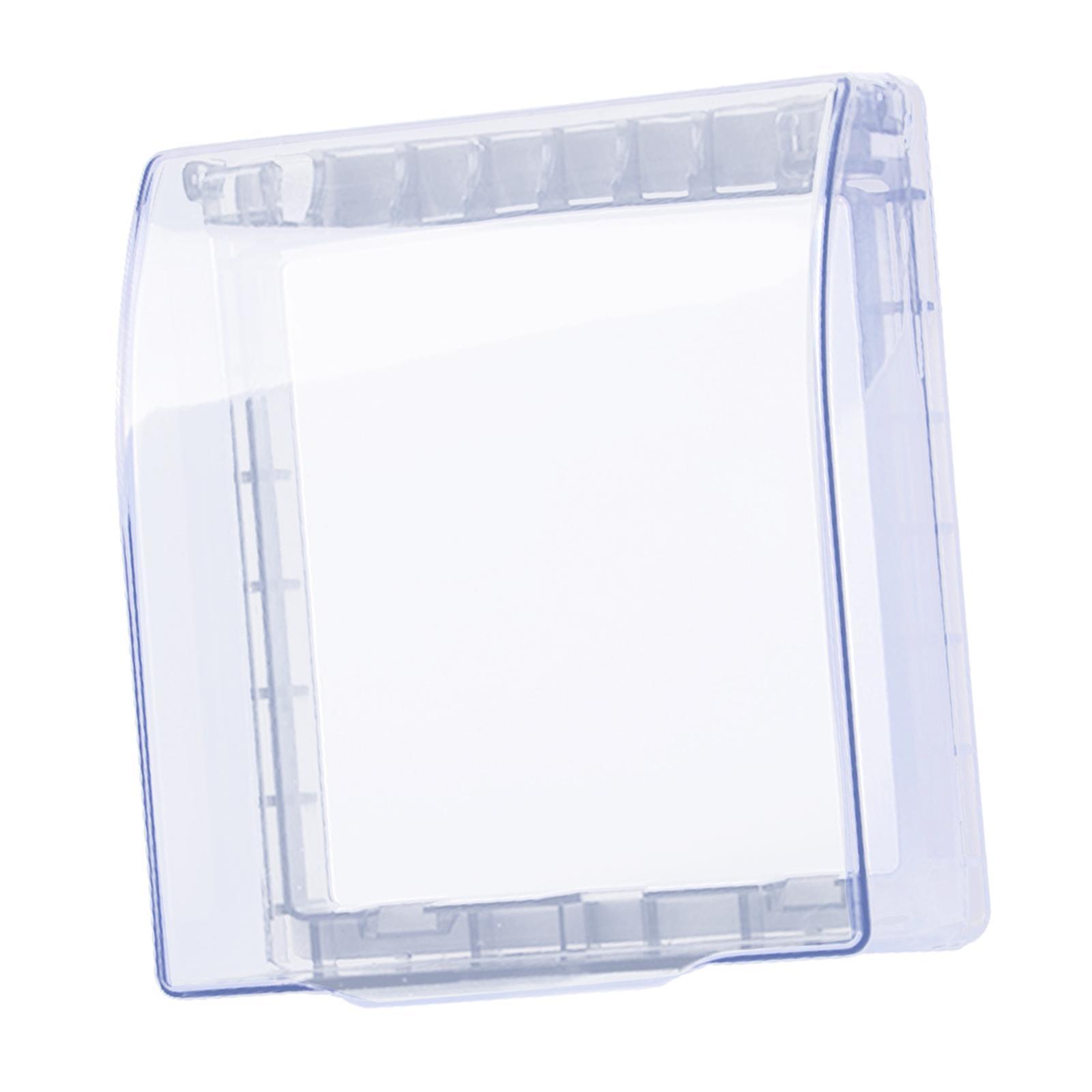 Electric Plug Waterproof Cover Outlet Covers Wall Mounted Sturdy Switch Box Socket Box Durable for Household Kitchen Bathroom Outdoor Hotel