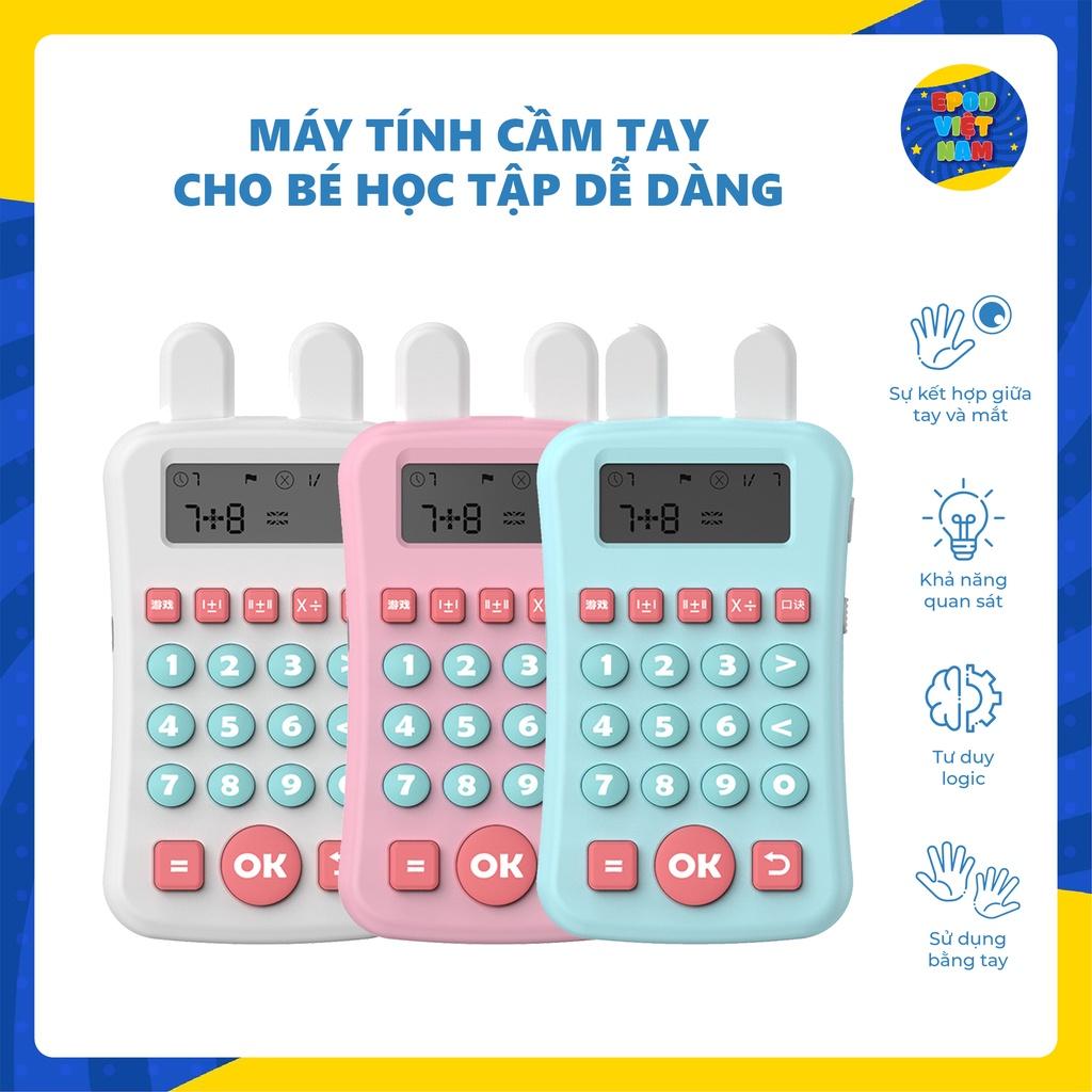 Máy tính cầm tay hình thỏ dễ thương cho bé học tập dễ dàng - Epod