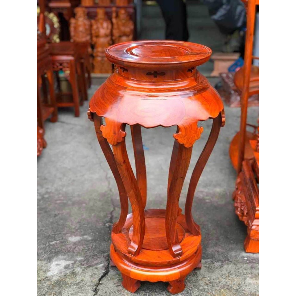 Đôn lá trầu gỗ hương hàng đẹp