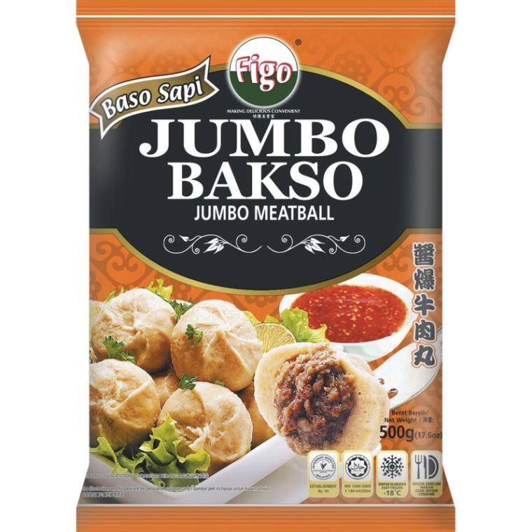 Viên hải sản nhân thịt bò băm của Figo Food 500g - Singapore, Malaysia