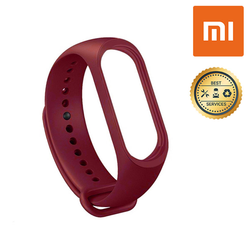 Dây Đeo Thay Thế Mi Smart Band 3/4 Strap (Red) -  Hàng Chính Hãng