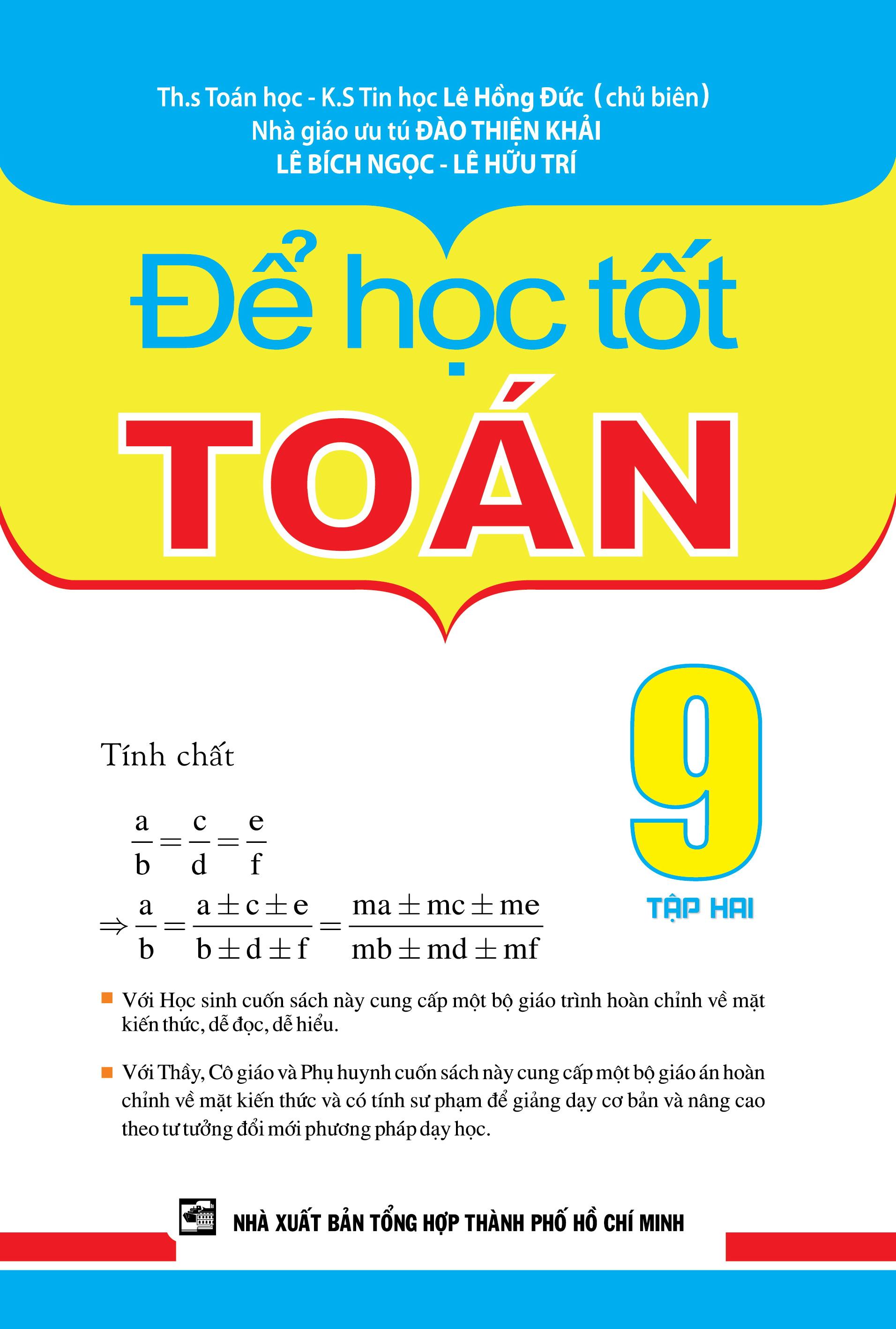 Để Học Tốt Toán 9 (Tập 2)