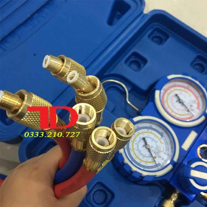 Đồng hồ đo áp suất gas lạnh ô tô VALUE R134