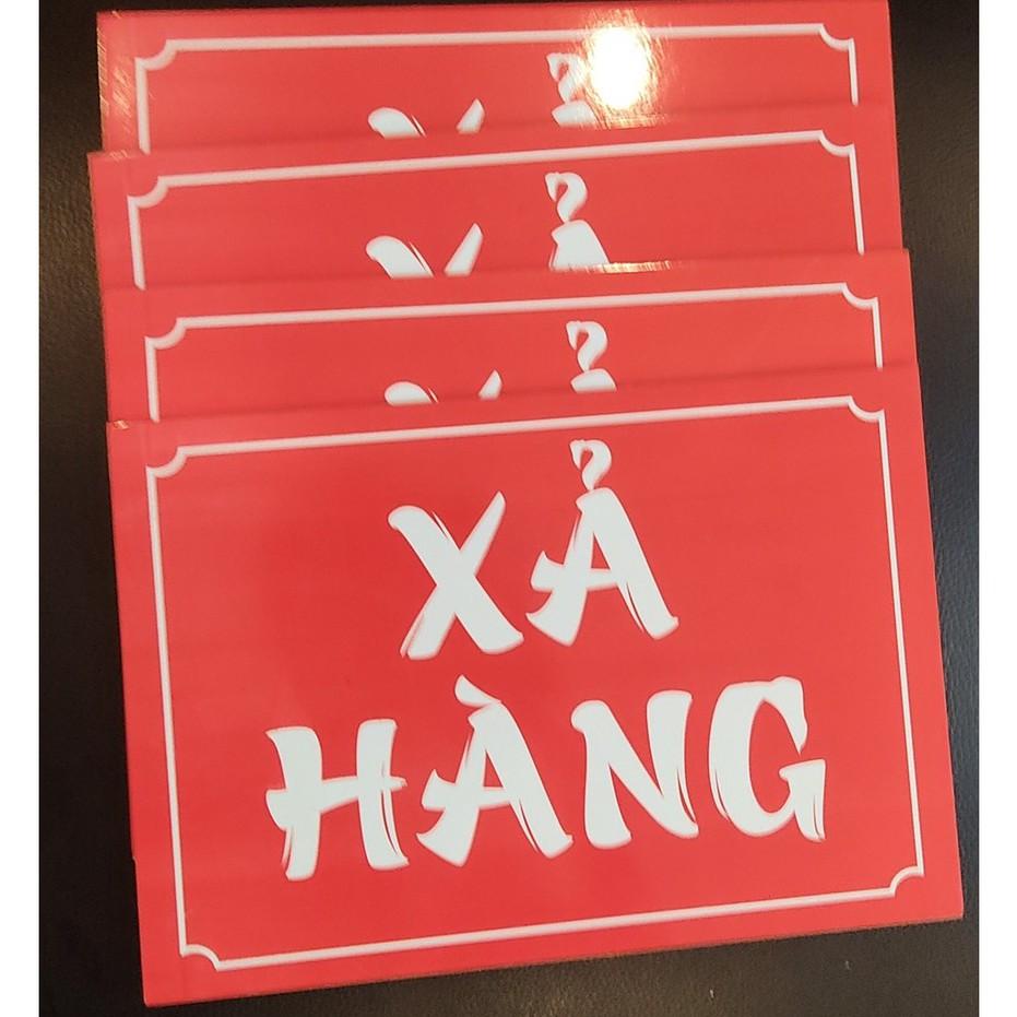 Biển hàng mới về-xả hàng chuyên dùng cho shop,..-biển cứng chất liệu cứng cáp-phông chữ và màu của biển siêu xinh