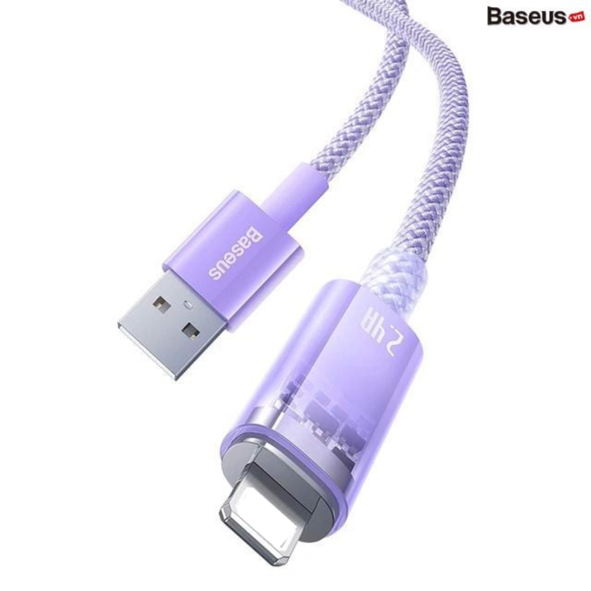 Cáp sạc sạc nhanh Baseus Explorer Series tự ngắt USB-IP CATS000501- Hàng chính hãng