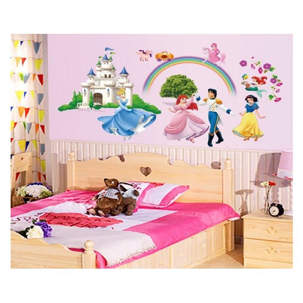 Decal Dán Tường Hoàng Tử Và Công Chúa EB87
