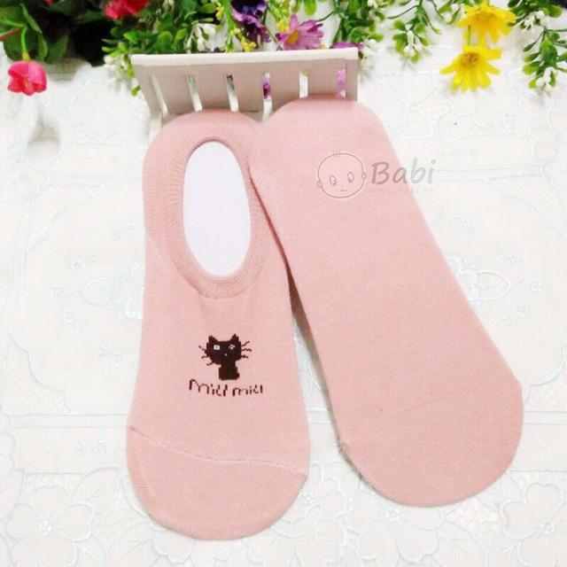 Sét 5 đôi tất hài mèo siêu yêu cho bạn gái hàng loại đẹp