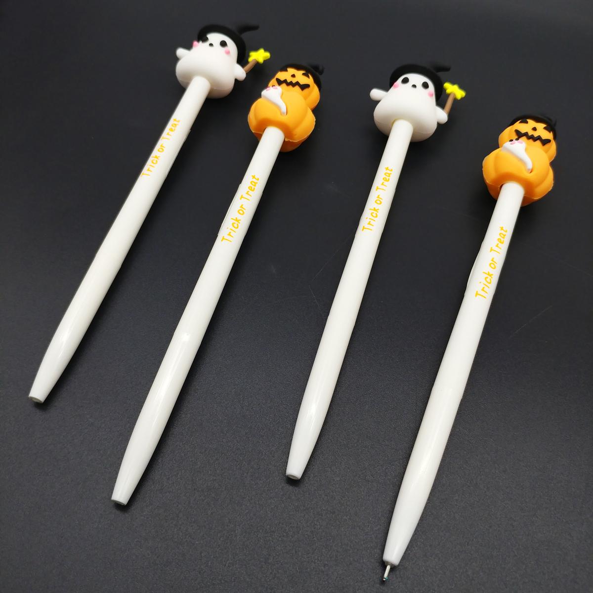 Bút Gel Halloween - WanLongDa ZF2302 - Mực Xanh - Con Ma