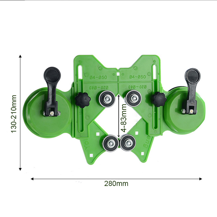 Dụng cụ cố định mũi khoan khoét lỗ kính, gạch men D4-83mm