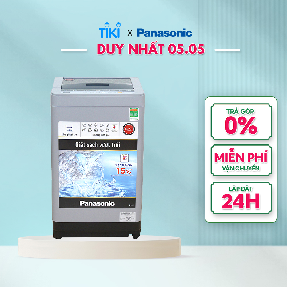 [Chỉ Giao Tại HCM] - Máy Giặt Cửa Trên Panasonic 9.0KG NA-F90VS9DRV - Hàng Chính Hãng