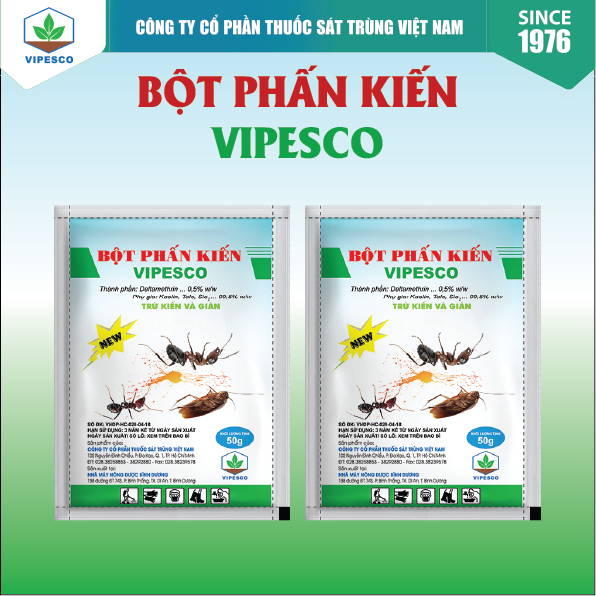 COMBO - BỘT PHẤN KIẾN VIPESCO (50g)