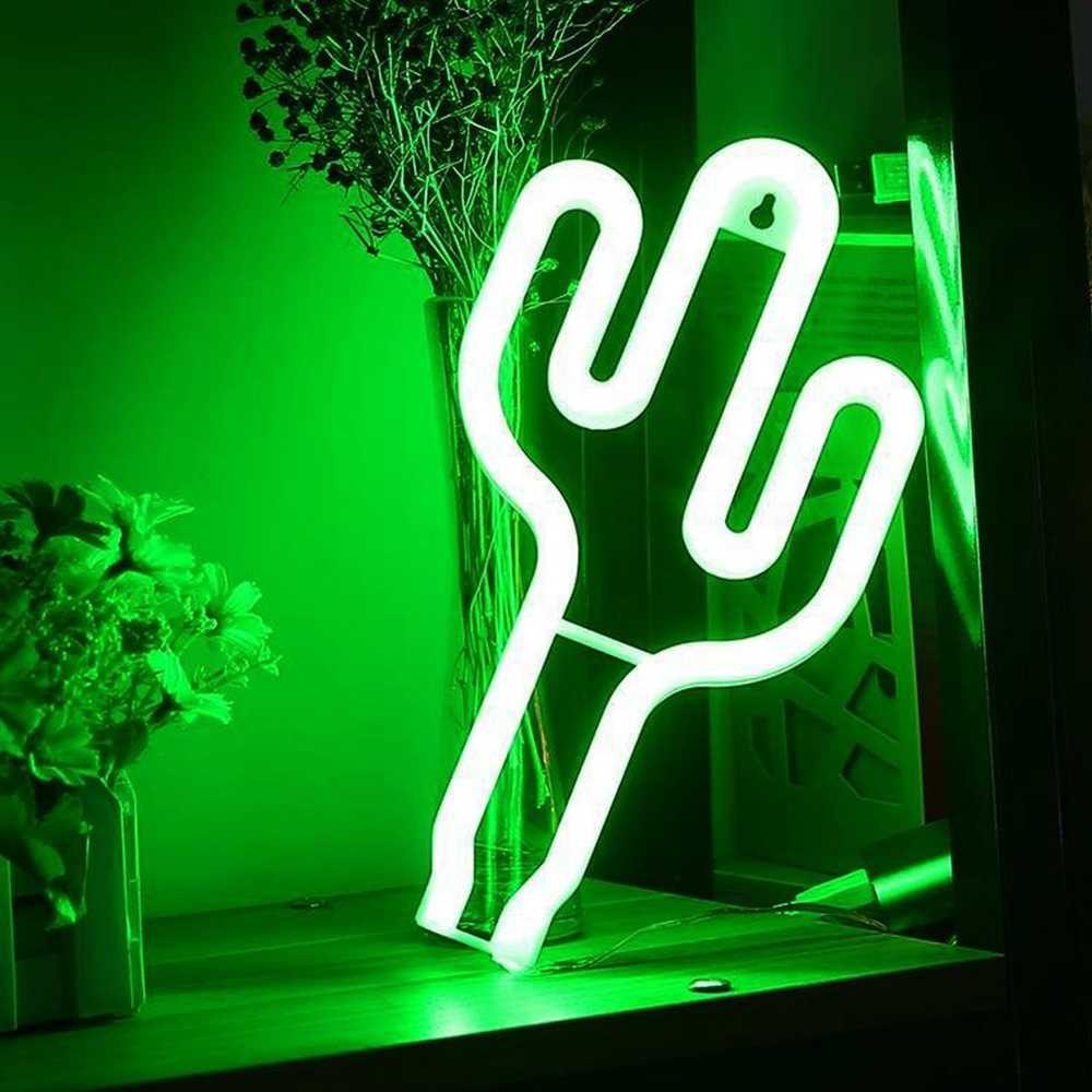 Đèn led trang trí Decor phòng ngủ cute, đèn led neon để bàn ánh sáng lung linh với nhiều hình