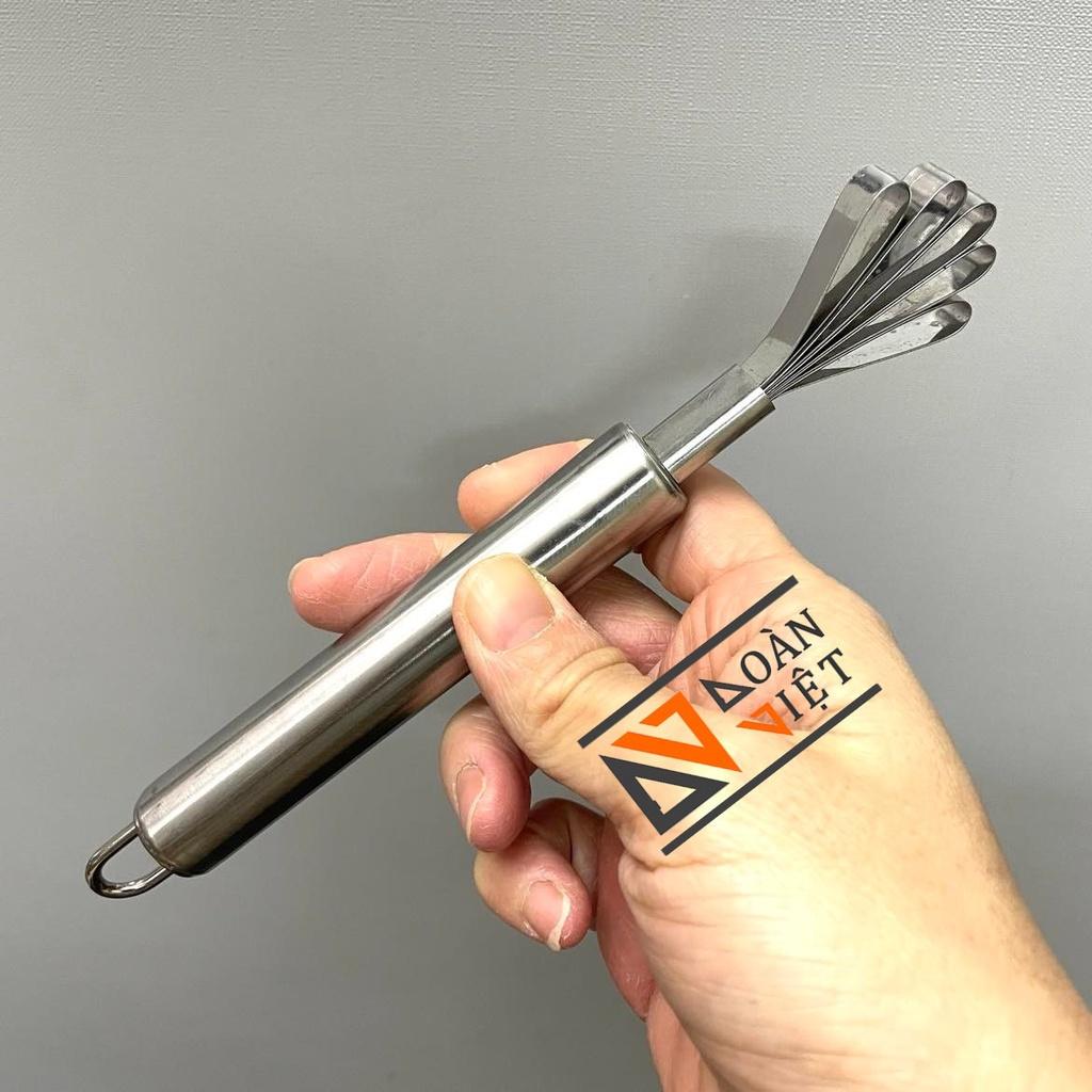 Dụng cụ NẠO sợi dừa, rau củ, ĐÁNH VẨY CÁ - INOX chắc chắn, tiện ích nhà bếp